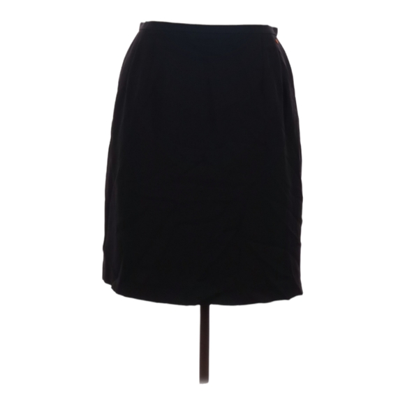 Harve Benard Dresses & Skirts - Harve Benard Casual Skirt Size 12 Black Knee Length Career Work Modest Classic‎